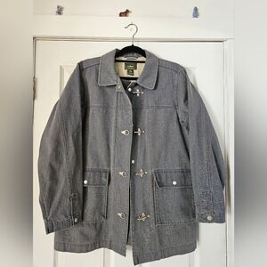 Rare Find, Vintage Women's L.L. Bean Jacket Firemans Clasp
